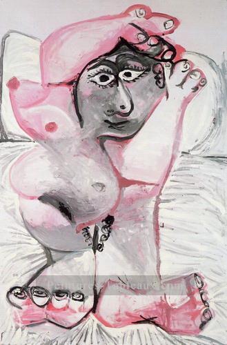 Nude couch 1967 cubism Pablo Picasso Peintures à l'huile